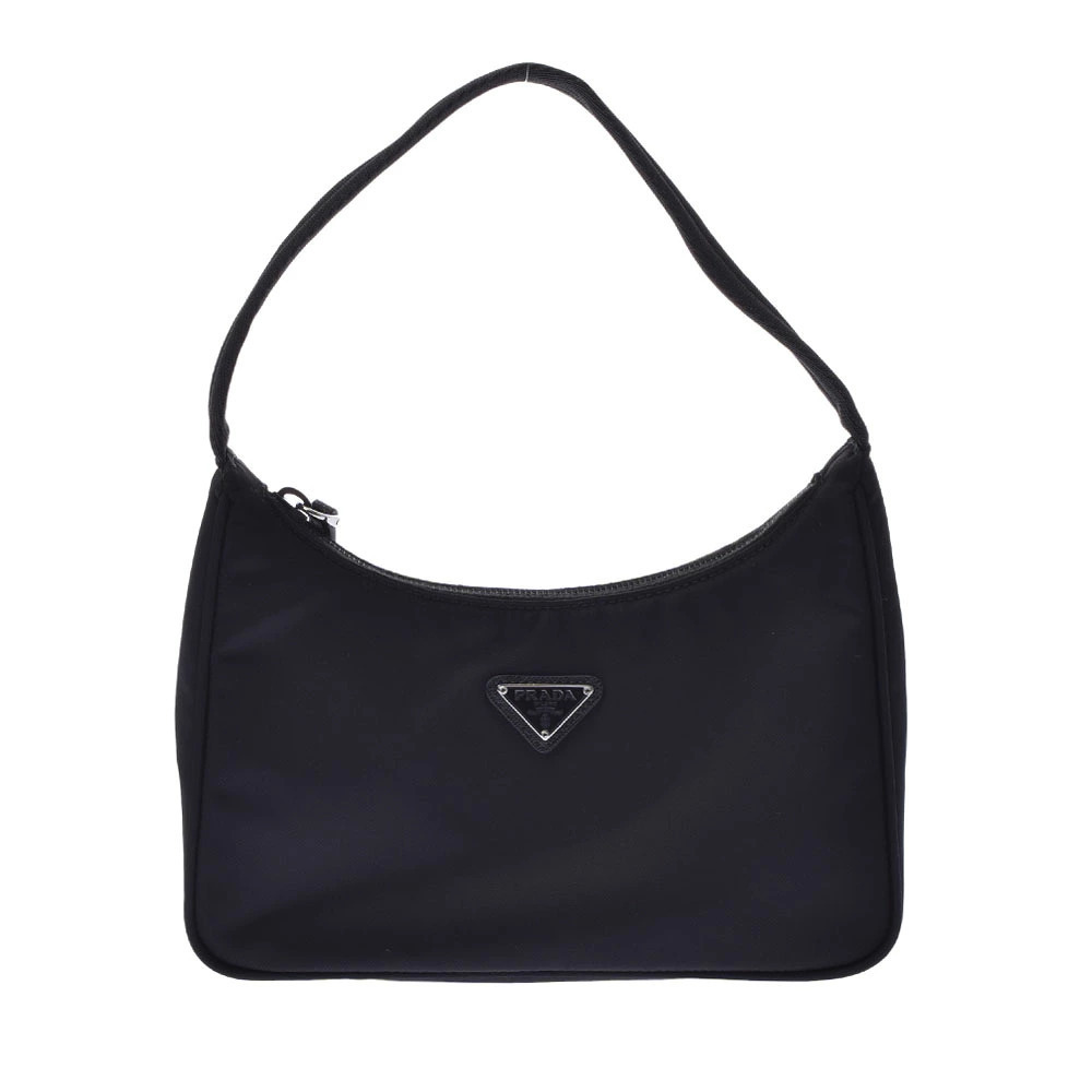 PRADA Bag Black Leather Handbag